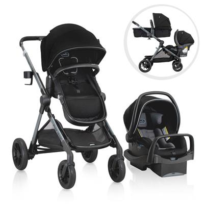 Pivot Xpand Modular Travel System with LiteMax Infant Car Seat | Evenflo® Official Site