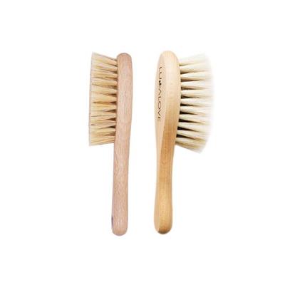 Set of 2 Natural Baby Brushes - Gentle Cradle Cap and Ultra-Soft Brush | Lullalove UK