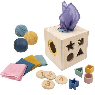 Playground 4 In 1 Sensory Cube | Interactive Toys | Baby Bunting AU