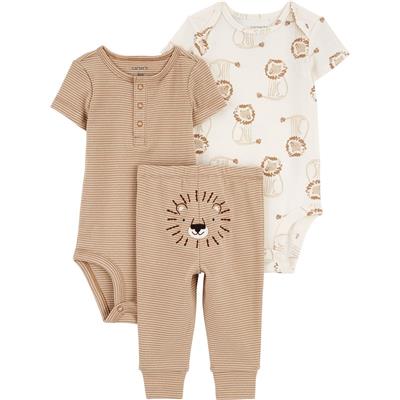 Baby Carters 3-Piece Bear Bodysuits and Pants Little Outfit Set
