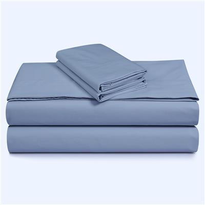Solid or Printed 300 Thread Count Cotton Percale Extra Deep Pocket Sheet Set