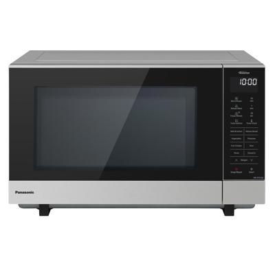 Panasonic 27L 1000W Flatbed Microwave (Stainless Steel) - JB Hi-Fi