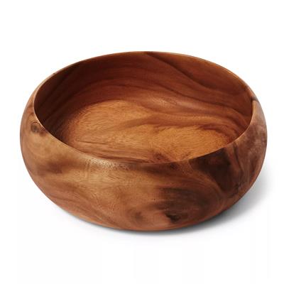 Sur La Table Acacia Wood Curved Serving Bowl | Sur La Table