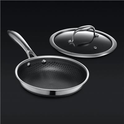8 Stainless Steel Pan | HexClad Cookware