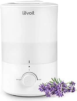 Amazon.com: LEVOIT Humidifiers for Bedroom, Quiet (3L Water Tank) Cool Mist Top Fill Essential Oil Diffuser with 25Watt for Home Large Room, 360° Nozz