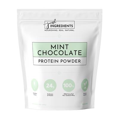 Mint Chocolate Protein Powder
– Just Ingredients