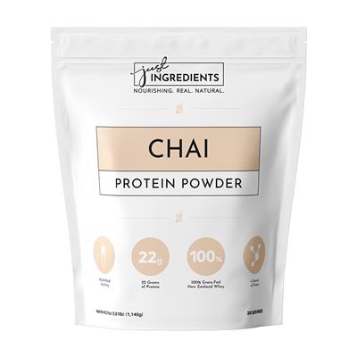 Chai Protein Powder
– Just Ingredients
