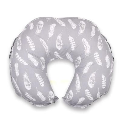 4Baby Nursing Pillow Feathers Grey | Maternity Pillows | Baby Bunting AU