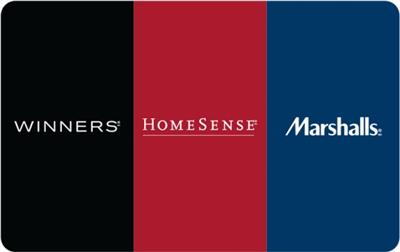 Winners Marshalls HomeSense eGift Card | GiftCards.ca