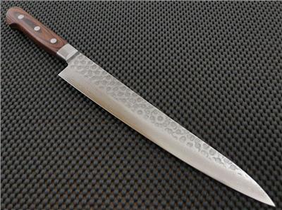 Hitohira HG Tsuchime Damascus | 240mm Sujihiki Knife (Yo) – ProTooling