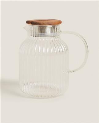 BOROSILICATE GLASS PITCHER WITH FILTER | Zara Home United States of America