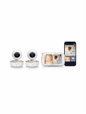 Motorola VM855 Connect 5 Connected Motorized Pan/Tilt 720p Video Baby Monitor - 2 Camera Pack