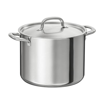 IKEA 365+ pot with lid, stainless steel, 8.0 l - IKEA