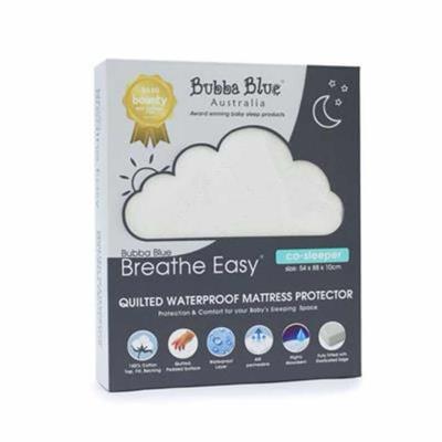 Bubba Blue Quilted Mattress Protector Co-Sleeper | Baby Bunting AU