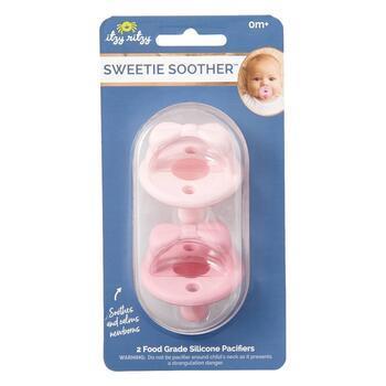 Itzy Ritzy Sweetie Soother™ 2pk. Bow Pacifier