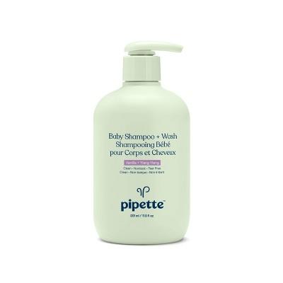 Pipette Baby Shampoo + Wash Vanilla + Ylang Ylang - 11.8 Fl Oz : Target