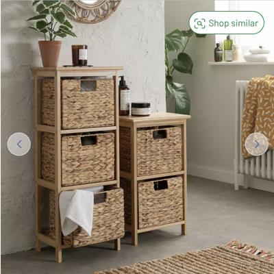 Buy Habitat 2 & 3 Drawer Bathroom Storage Unit - Bamboo | Freestanding bathroom cabinets | Argos