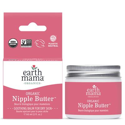 Organic Nipple Butter Breastfeeding Cream | Earth Mama