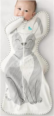 Swaddle Up™ Original Stevie The Bunny™ Grey