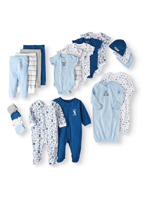 Garanimals Newborn Baby Boy Shower Gift Set, 20-Piece, Preemie-6/9 Months - Walmart.com