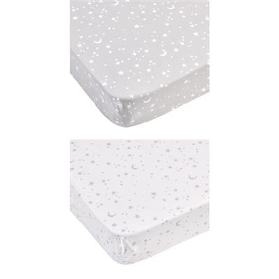 Cotton Fitted Cot Sheets, 2 Pack - Anko | Target Australia