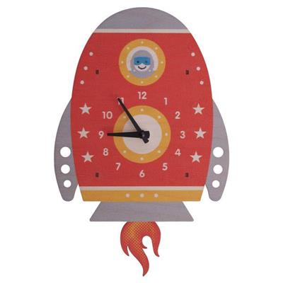 Spaceship Pendulum Clock | Pink and Brown Boutique