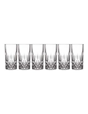 Maxwell & Williams Antrim Highball Gift Boxed Set Of 6 380ml In Clear | MYER