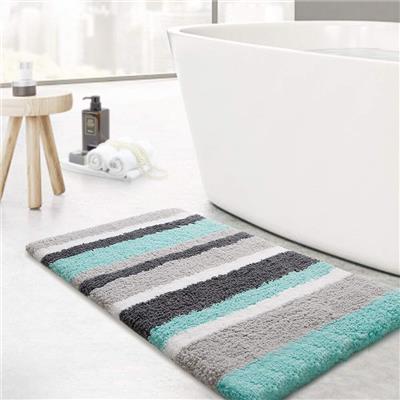 Bathroom Rugs Bath Mat,18x26, Non-Slip Fluffy Soft Plush Microfiber