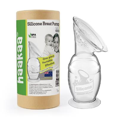 Haakaa Silicone Breast Pump- 100ML | Manual | Baby Bunting AU
