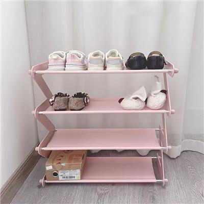 Simple Shoe Rack Assembly Z shaped Home Dormitory Book Rack - Temu