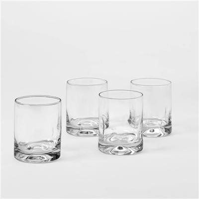 12.5 fl oz 4pk Glass Telford Short Tumblers - Threshold™