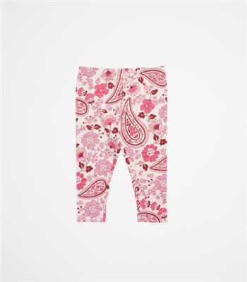 Baby Organic Cotton Print Leggings - Paisley Floral | Target Australia
