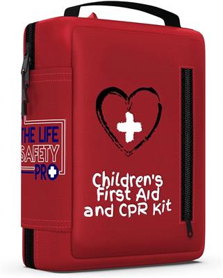 Amazon.com: Portable First Aid and CPR Kit for Children - Ideal for Home, Car, School, Camping, and Travel. Latex-Free Bandages – Custom First Aid Gui