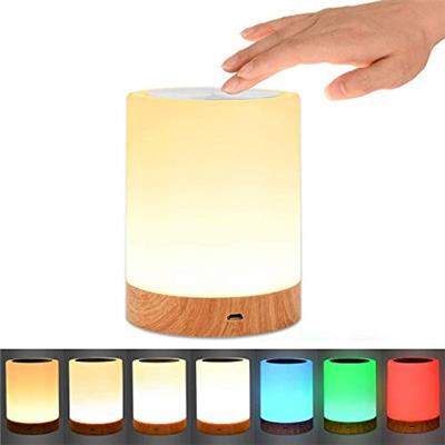 UNIFUN Night Light, Touch Lamp for Bedrooms Living Room Portable Table Bedside Lamps with Rechargeable Internal Battery Dimmable 2800K-3100K Warm Whit