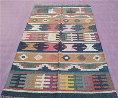 Wool Jute Rug, Handmade Wool Rug, Navajo Kilim , Traditional Rug, Turkish Rug, Outdoor Rug, Bedroom Rug, Multi Color Rug, Kilm Rug, Large - Etsy
