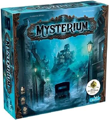 Mysterium Board Game (Base Game) - Enigmatic Cooperative Mystery Game with Ghostly Intrigue, Fun for Family Game Night, Ages 10 , 2-7 Players, 45 Minu