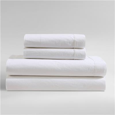 Calvin Klein Washed Cotton Percale Sheet Set
