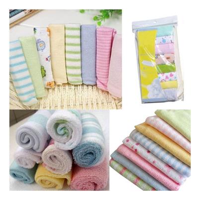 8pcs/Pack Baby Newborn Face Washers Hand Towel Cotton Feeding Wipe Wash Cloth - Walmart.com