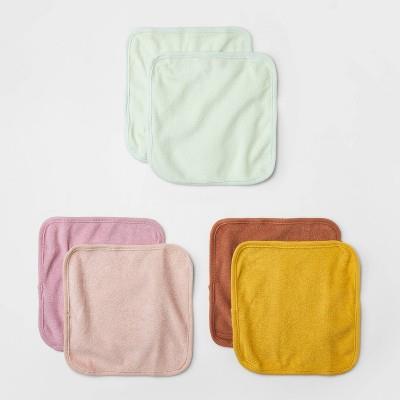 Baby Girls 6pk Knit Wash Bath Towel - Cloud Island™ Yellow : Target