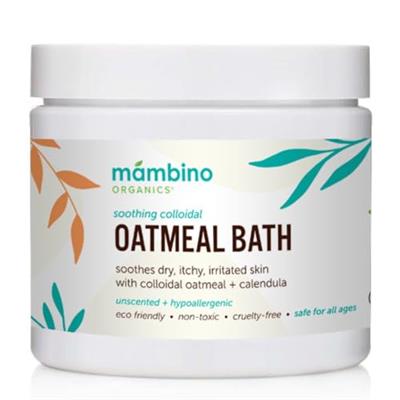 Organic Colloidal Oatmeal Bath Soak – 6 Oz. of Oatmeal Powder for Dry, Irritated, Itchy Skin Relief – Cruelty-Free & Vegan Bath Products for Adults Ba