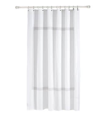 Brooks Brothers Contrast Frame Shower Curtain | TheBay