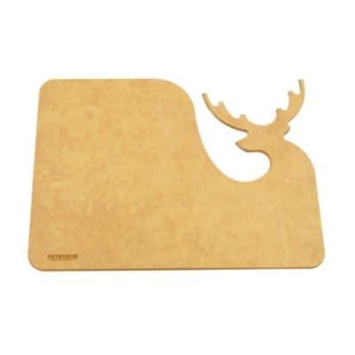 Peterson Housewares Wooden Fiber Deer Shaped Cutting Board | TheBay