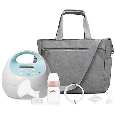 Spectra Baby S1 Plus Premier Rechargeable Breast Pump with Grey Tote Premium Accessory Kit - 24 mm