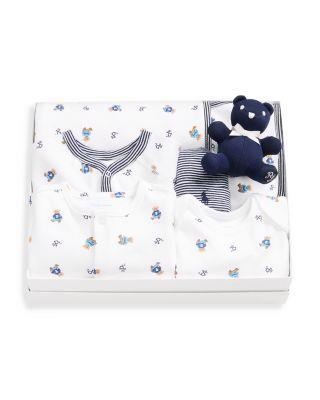 Ralph Lauren Boys Polo Bear Cotton 7 Piece Gift Set - Baby  | Bloomingdales