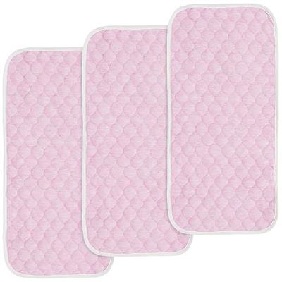 Amazon.com : BlueSnail Quilted Thicker Waterproof Changing Pad Liners,3 Count(Pink) : Baby