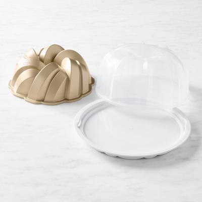 Nordic Ware Braided Bundt® Pan & Cake Keeper Set | Williams Sonoma
