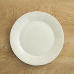 Buy Marshmallow Porcelain Dinner Plate - 27cm from Home Centre at just INR 699.0