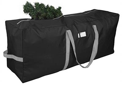 Primode Christmas Tree Storage Bag, Fits Up to 9 Ft. Tall Disassembled Trees, 25 H X 20 W X 65 L, Durable 600D Oxford Material, Heavy Duty Xmas Sto