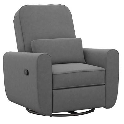 Baby Relax Kennedy Nursery Gliding Recliner Upholstered Accent Chair - Gray : Target