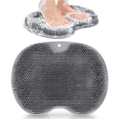 Shower Foot and Back Scrubber with Suction Cups Design